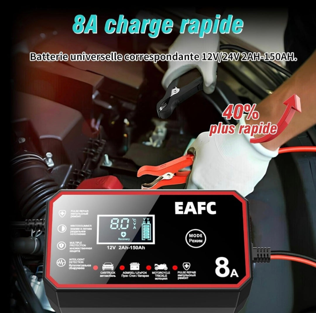 Chargeur Batterie Voiture