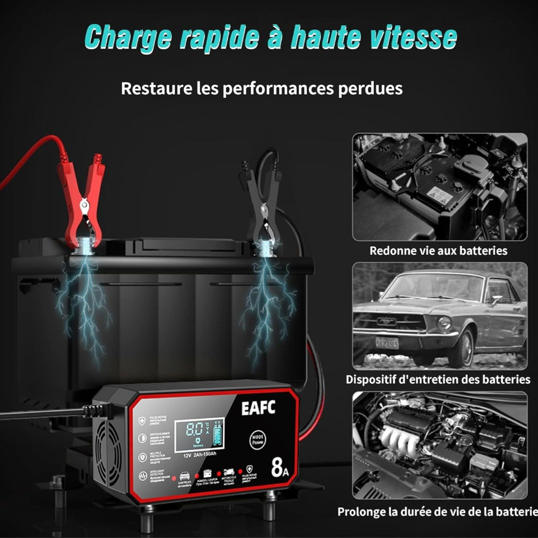 Chargeur Batterie Voiture