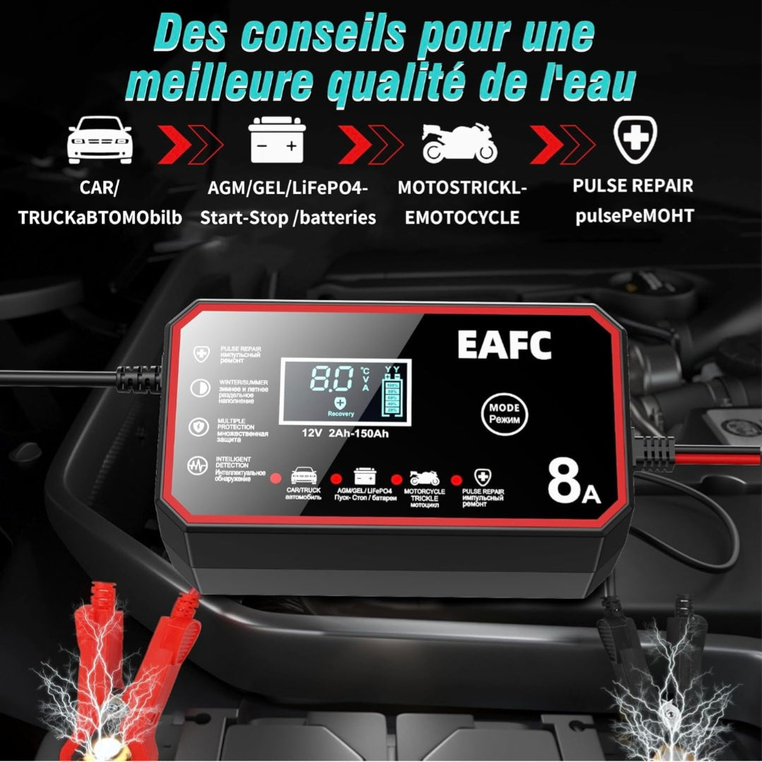 Chargeur Batterie Voiture