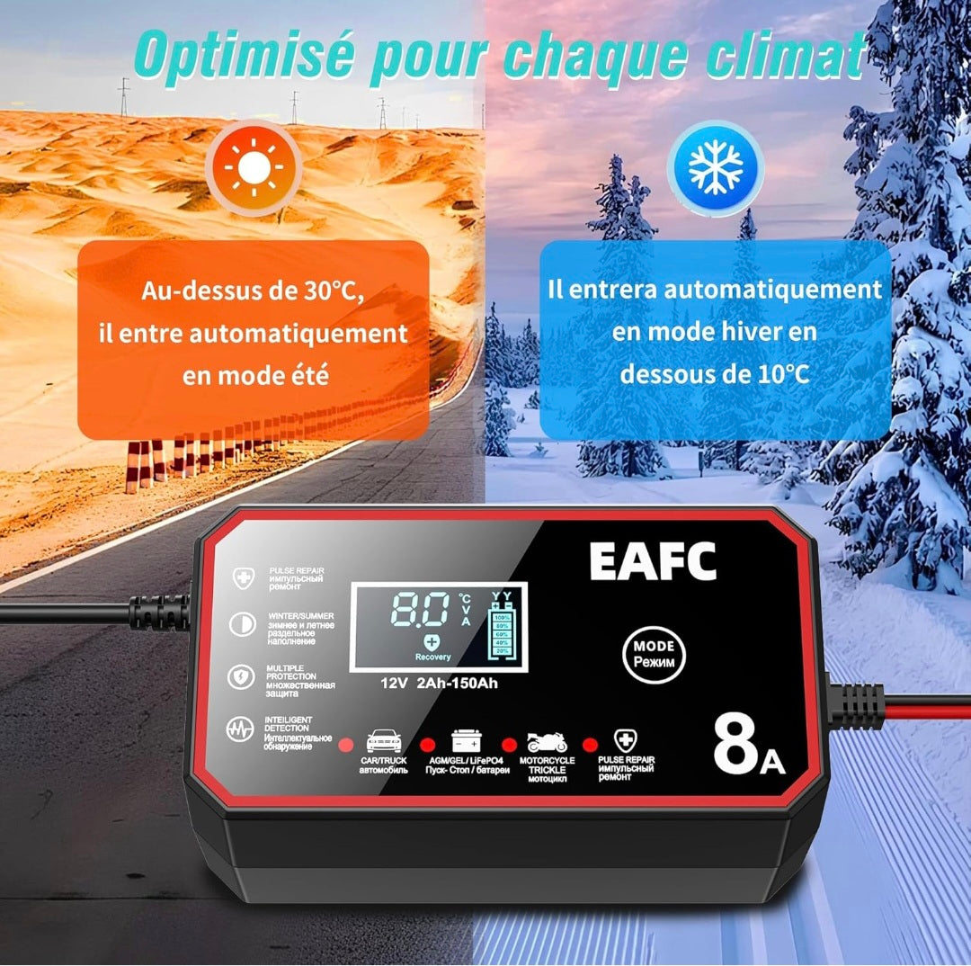Chargeur Batterie Voiture